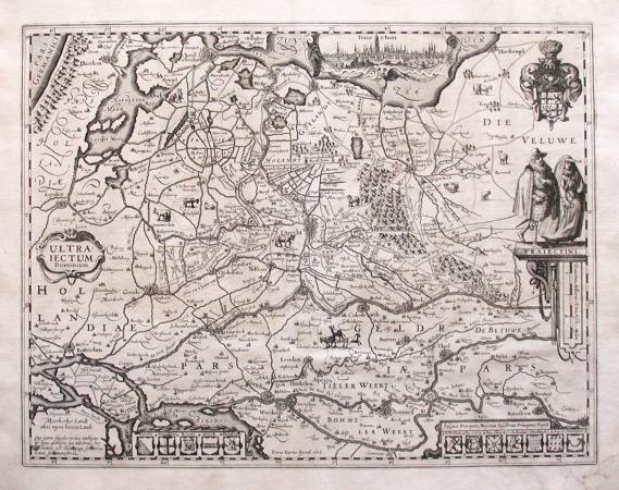 Ulrtraiectum Dominum - Old maps for sale
