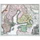 Regnum Sueciae Cum Ducatu Finniae, Lapponia, Livonia, Nordlandia, Ingria & Confinis regionibus - Stará mapa