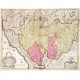 Principatus Pedemontii, Ducatus Augustae Praetoriae, Saluti Marchionatus, Astae, Vercellarum et Nicae Comitatus Nova Tabula - Antique map