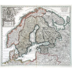 Scandinavia complectens Sueciae, Daniae & Norvegiae regna